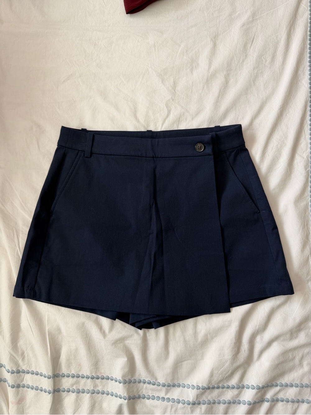 J. Crew Navy Tailored Skort Shorts